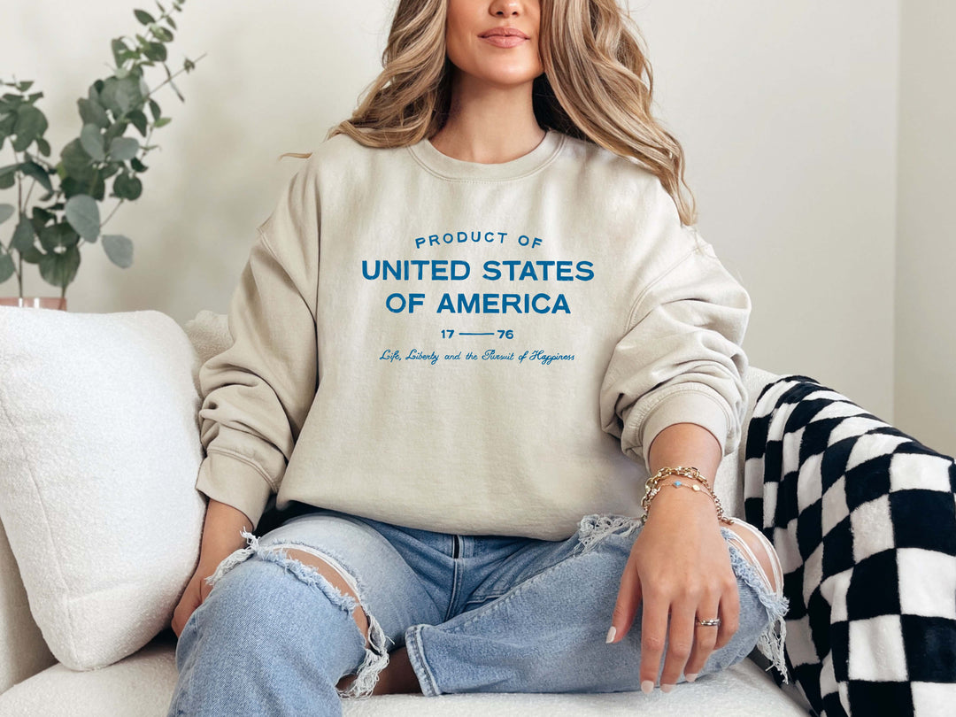 Product of the USA Graphic Crewneck Shirt