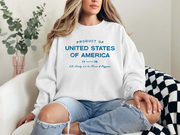 Product of the USA Graphic Crewneck Shirt