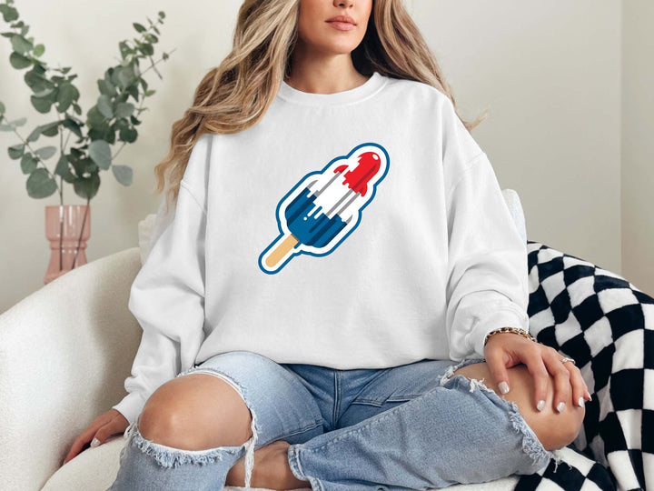 USA Pop Graphic Crewneck Shirt