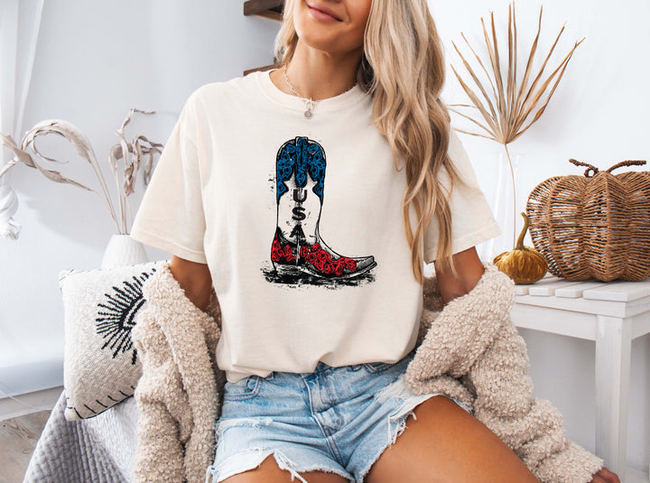 Cowgirl Boot Graphic Tee
