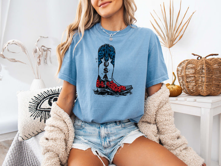 Cowgirl Boot Graphic Tee
