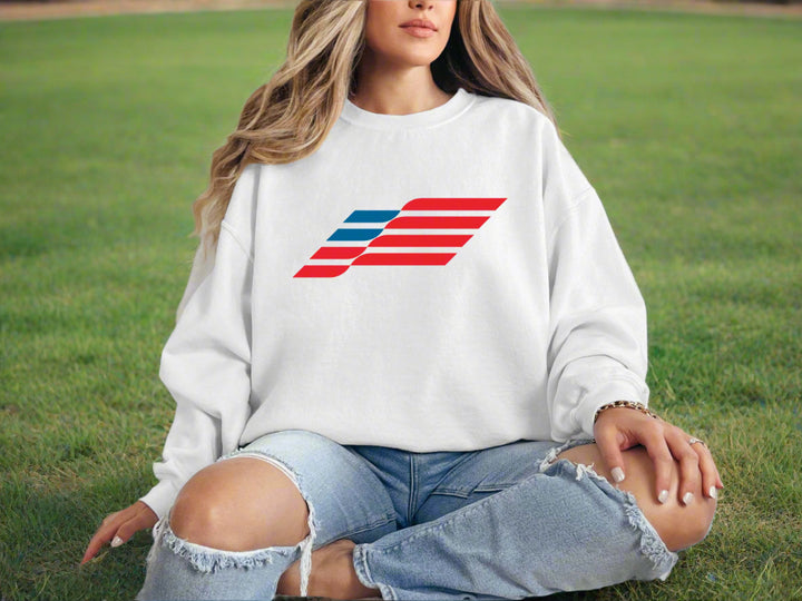 USA Flag Crewneck Shirt