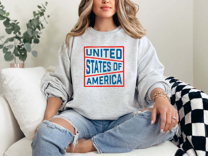USA Stacked Crewneck Shirt