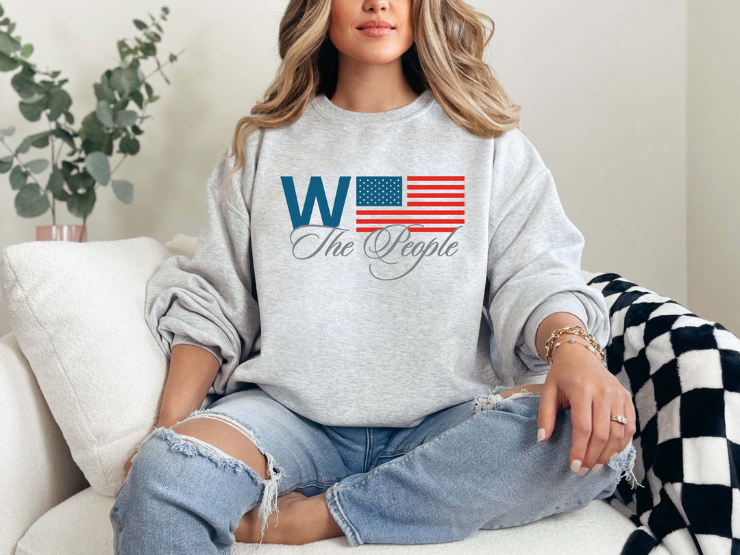 We The People Graphic Crewneck Shirt