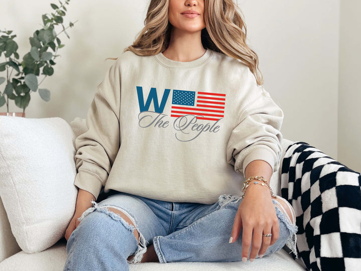 We The People Graphic Crewneck Shirt